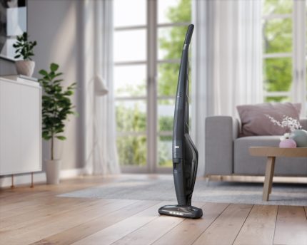 Vertical model of a cordless vacuum cleaner from the company Electrolux Vacuum cleaner with vertical parking