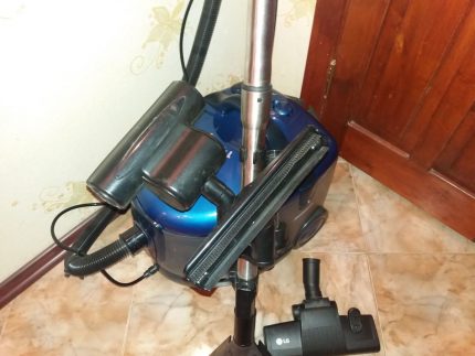 Nozel untuk pembersih vakum dari pengeluar Korea Selatan Pembersih vakum LG dengan muncung