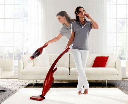 Vacuum cleaner model vertical + manual Vacuum cleaner