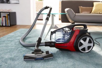 Ang modelo ng vacuum cleaner na may filter na cyclone Mas malinis ang bagyo