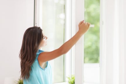 Increase humidity by ventilating