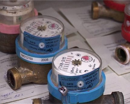 Water meters after verification Verification must be done in a timely manner