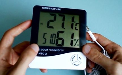 Electronic hygrometer Accurate digital hydrometer NTS-2