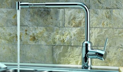 Mixer with aerator Mixer model with aerator