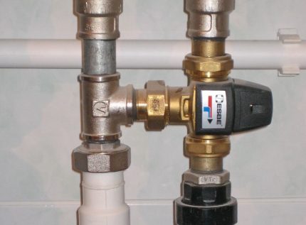 3-veis termostatventil