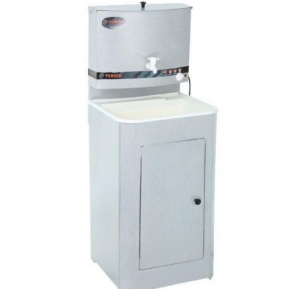 Tundra Washbasin Heated washbasin for summer residence