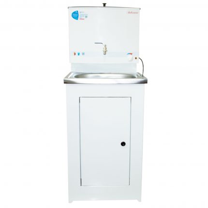 Aquatex Washbasin Washbasin with heated water for a summer residence