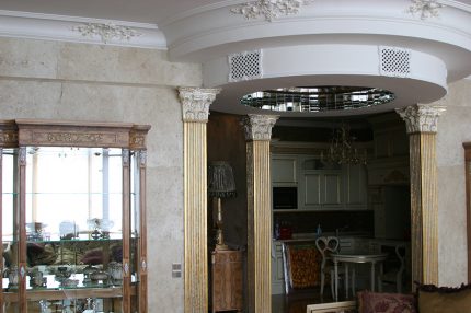 Grelhas decorativas para ventilação