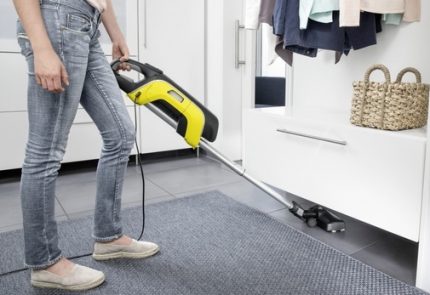 Vertical Wired Vacuum Cleaner from Karcher Vertical type of cleaning equipment