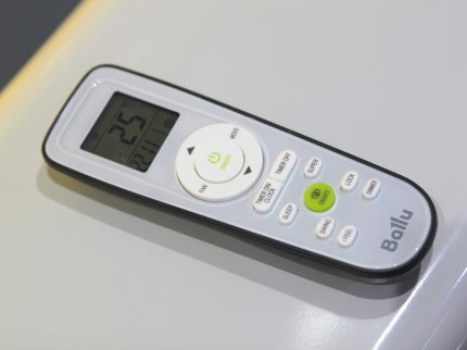 Air conditioning control unit Ballu BSAG-07HN1_17Y Equipment remote control