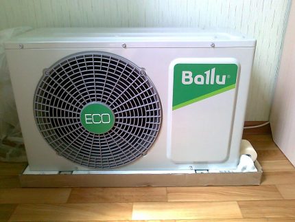 External air conditioner module Outdoor unit of Ballu split system