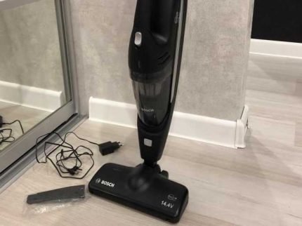 Kumpletong hanay ng mga vertical vacuum cleaner Mga modelo ng pagpipilian sa Bosch