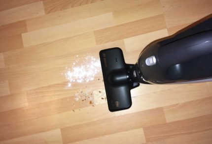 Ang vacuum cleaner na Bosch Paglilinis ng vacuum