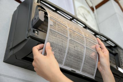 Split system filters Periodic filter monitoring