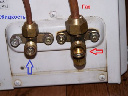 Copper tube split system Air conditioner copper circulation tubes