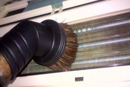 Care must be taken in mechanical cleaning. Cleaning the indoor unit by Karcher