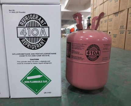 Safe Freon as a Refrigerant R410-A refrigerant