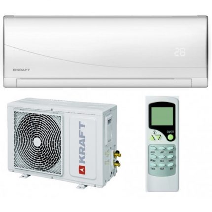 Appearance of the model Kraft 7000 Btu / eF-20GW Air conditioner Kraft 7000 Btu / eF-20GW