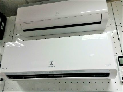 Appearance of the internal modules of the split system of the Electrolux brand Design of split system Electrolux