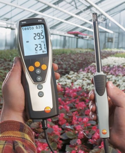 Hygromètre thermique mobile