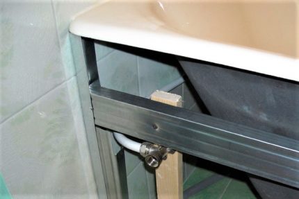 Cadre en métal pour écran coulissant fait maison Cadre d'écran fait maison
