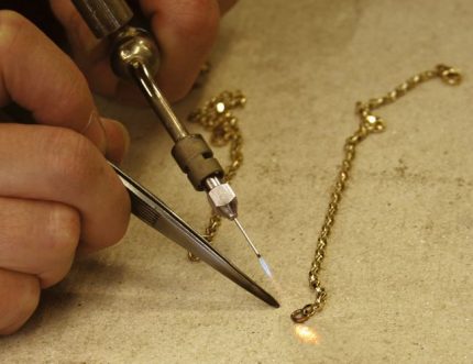 Portable blowtorch Mas maliliit na burner
