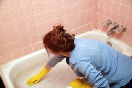Processus de nettoyage du bain de térébenthine