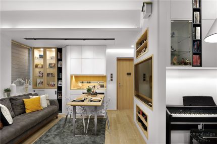La maison est équipée d'équipements climatiques Propriétés esthétiques du contrôle climatique