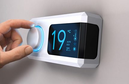 Contrôle intelligent de la température ambiante de la maison Contrôleur domestique intelligent