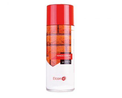Heat-resistant paint Elcon varnish for processing stoves and fireplaces Heat-resistant Elcon varnish