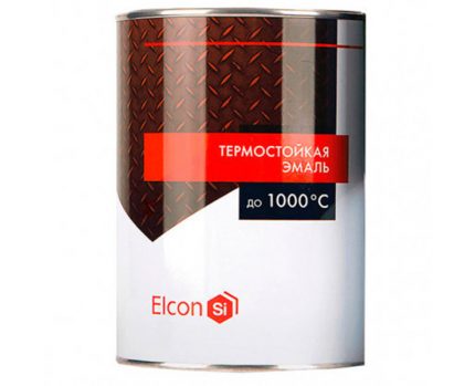 Heat-resistant Elcon paint for stoves and fireplaces Heat-resistant Elcon paint