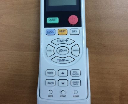 Remote control for split system HEC 09HTC03 R2 Air conditioner