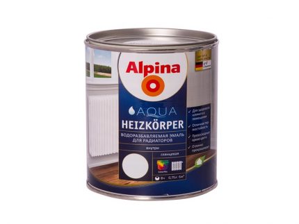 Heat-resistant metal paint for radiators and heaters Paint for radiators Alpina Heizkoerper