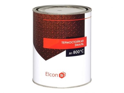 Thermal paint for metal work Universal heat-resistant Elcon enamels