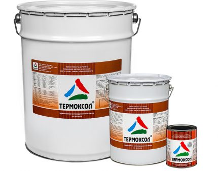 Heat-resistant coloring compound for coloring batteries Paint for radiators Termoksol