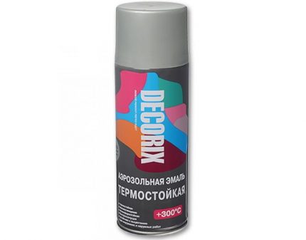 High temperature aerosol paint for application to metal parts Chinese thermal paint Decorix