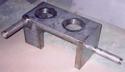 The part of the metal furnace is intended for coloring Metal furnace water shirt
