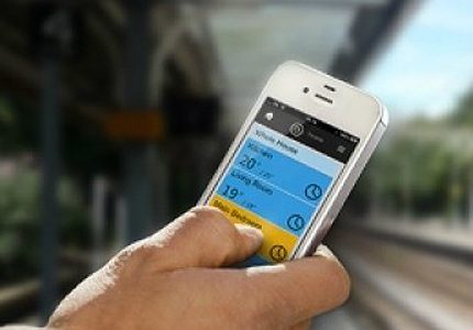 Application de gestion mobile Contrôle du chauffage du téléphone