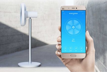 מאוורר מבוקר סמארטפון - מכשיר בית חכם מאוורר חכם