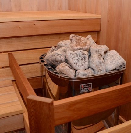 El forn s’omple de pedres Col·locació de pedres al forn