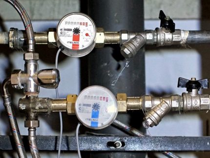 Flowmeters - water flow meters Hot and cold water meters