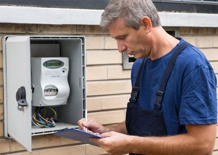 Preparing for electrical work Determination of cross-section and diameter values according to the table
