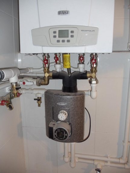 Indibidwal na heating boiler