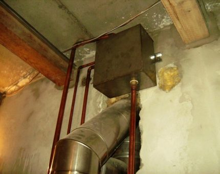 Expansion Tank Placement Open tank