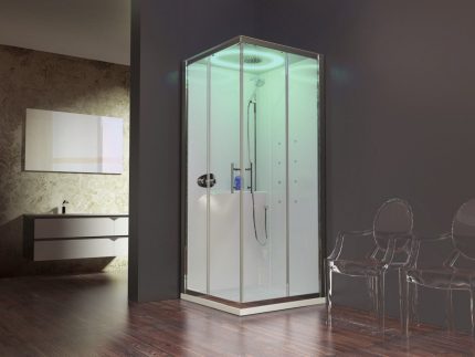 Mababang shower enclosure Mababang pallet taksi