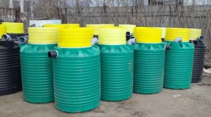 Kompaktní plastové septiky Microb Triton Plastic