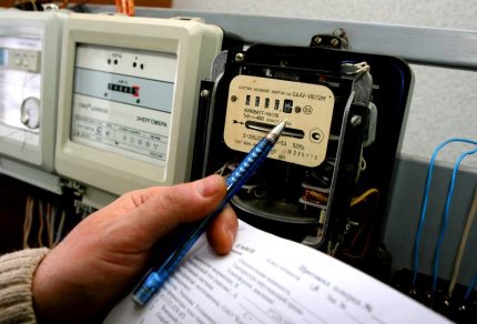 Odečty z elektroměru