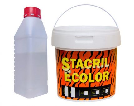 Utseende av akryl Stakril ECOLOR Flytende akryl Stacril