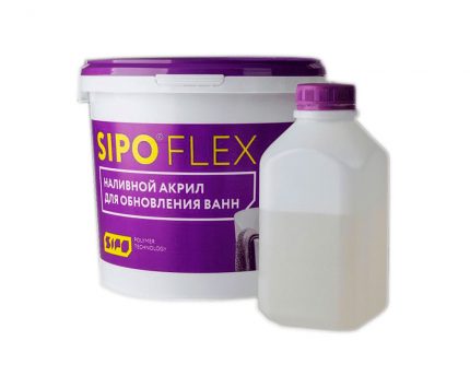 Sammensetning for restaurering SipoFlex-24 Bulk akryl Sipoflex