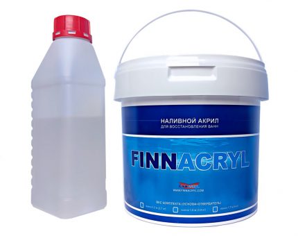 Emballasje sammensetning FINNACRYL-24 Akryl i bulk FINNACRYL-24